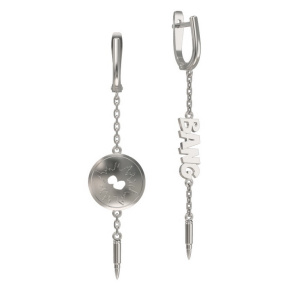 Серьги из серебра 925 пробы