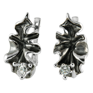 Серьги серебро 925