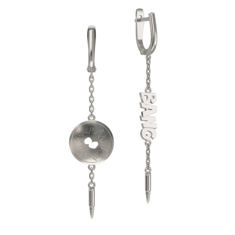 Серьги из серебра 925 пробы 1
