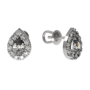 Серьги из серебра 925 пробы