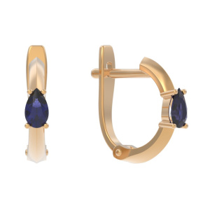 Серьги из золота 585 пробы